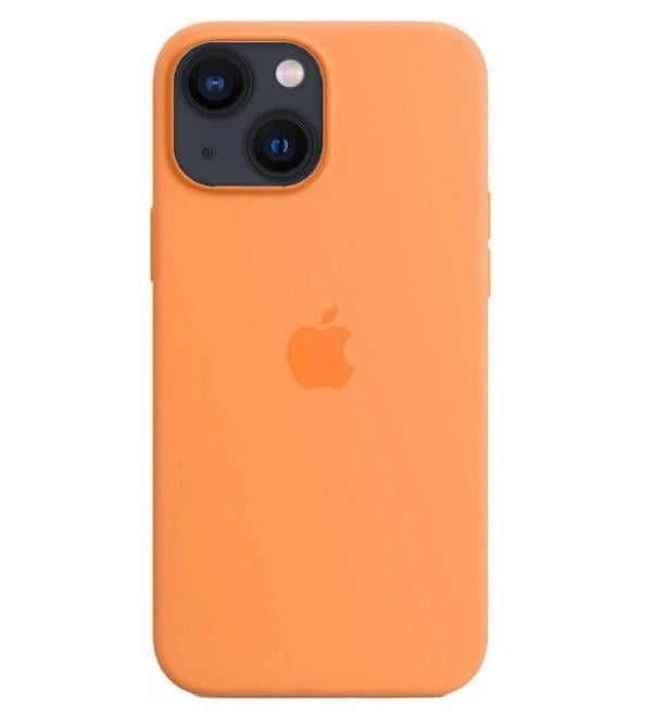 Силіконовий Чохол Накладка Silicone Case для iPhone 13 Papaya