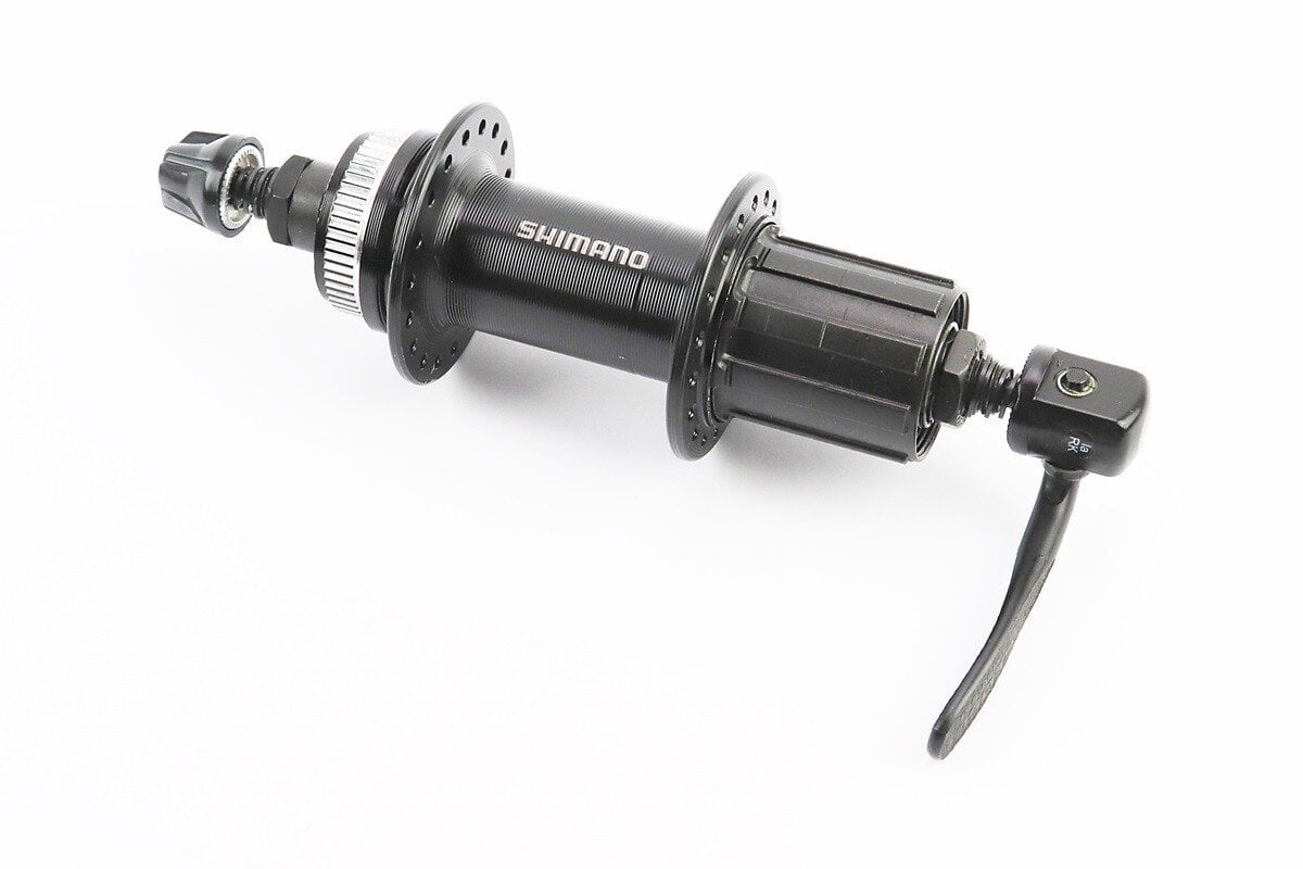 Втулка задняя Shimano для велосипеда MTB алюминиевая 14Gx36H под кассету 8-10 скоростей Center Lock (10033213)