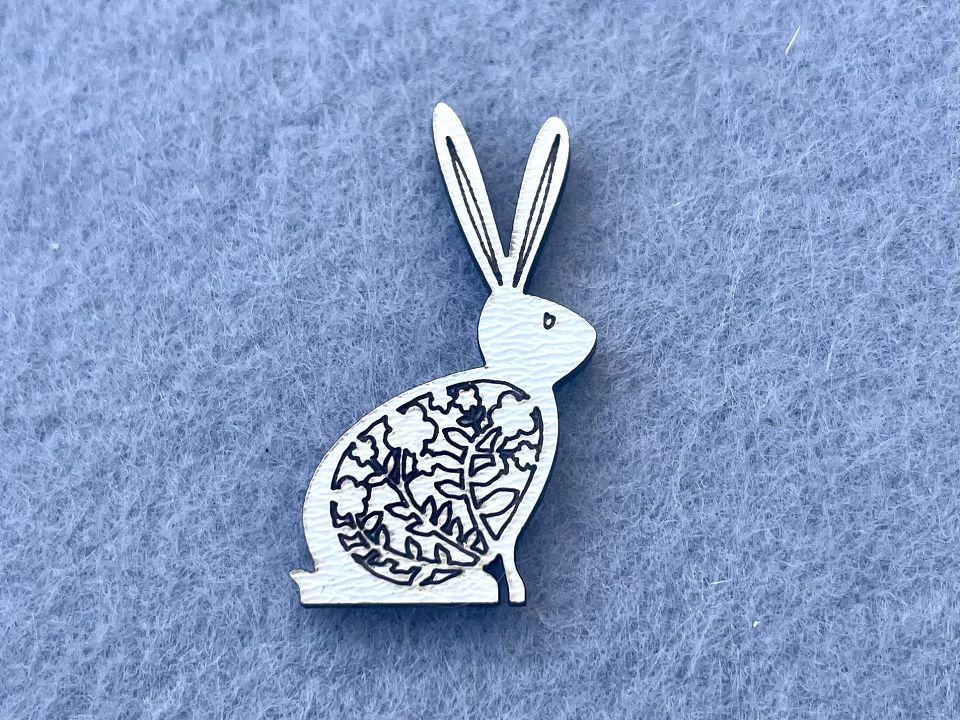 Декор из МДФ Заяц 50 шт.