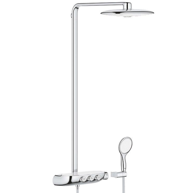Душевая система с термостатом Grohe Rainshower SmartControl 26250LS0 Хром (150730)