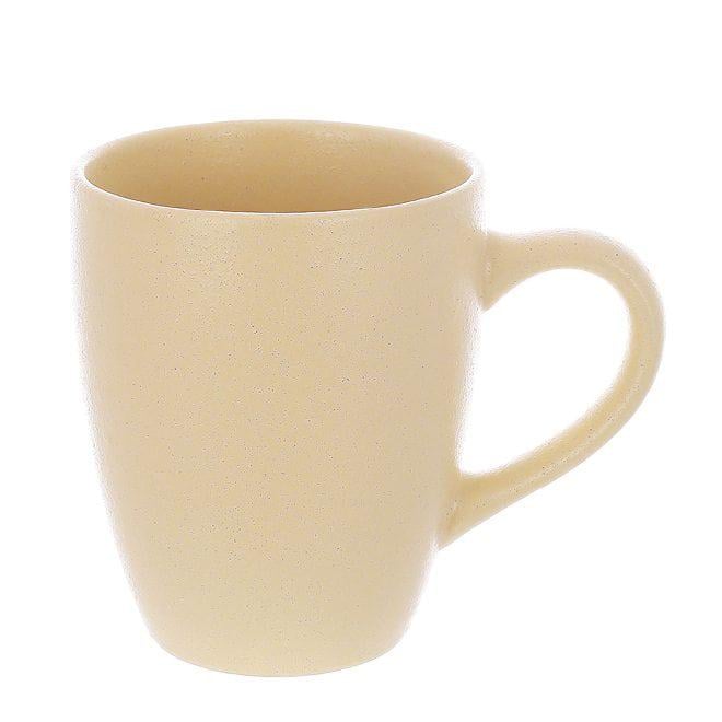 Чашка керамічна Flora Scandi 350 мл Жовтий (33373)