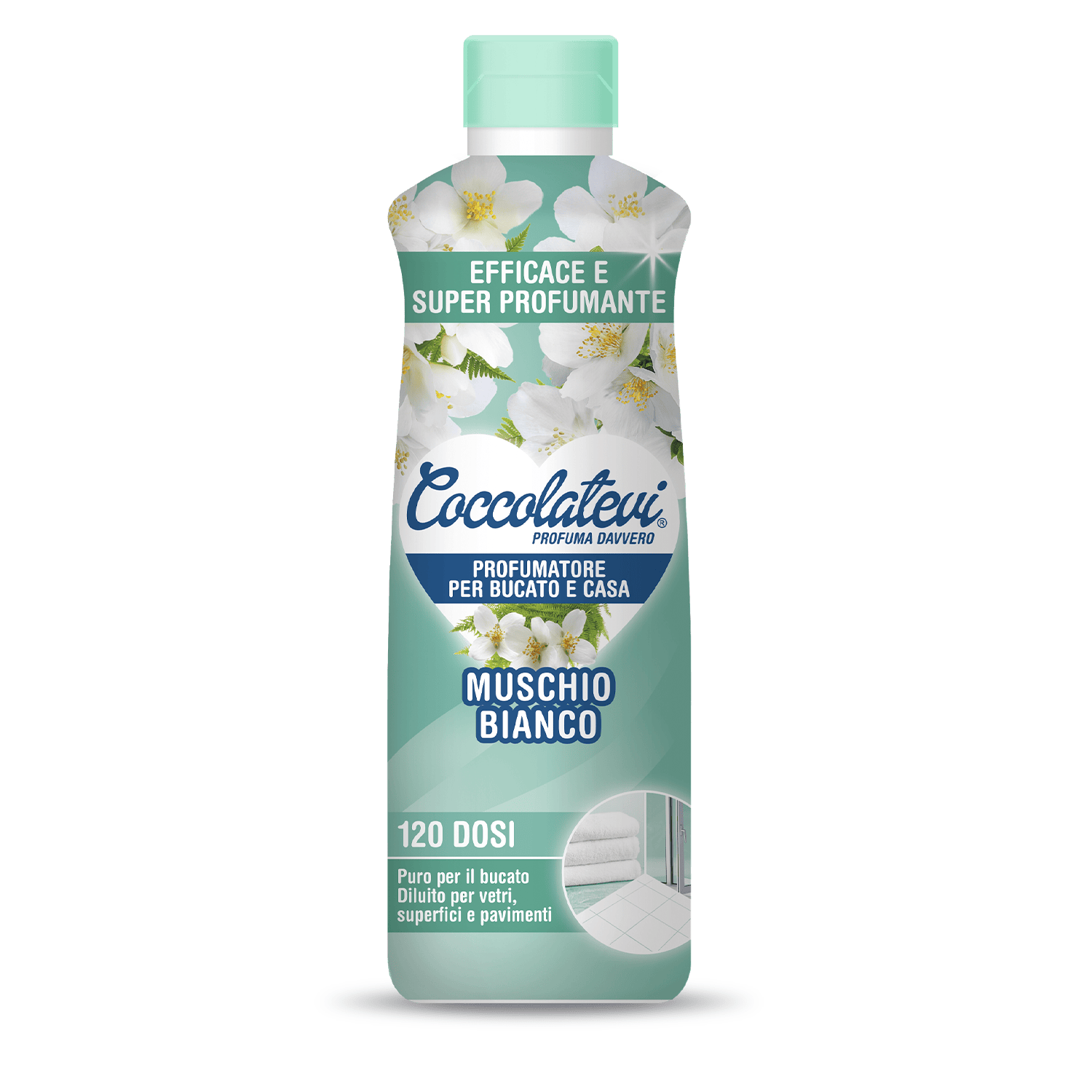 Парфум для прання Coccolatevi Profumatore Muschio Bianco 750 мл (N-2612)