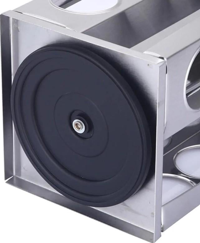 Набор емкостей для специй Unique на подставке 12в1 - фото 6 Набор емкостей для специй Unique на подставке 12в1 - фото 6