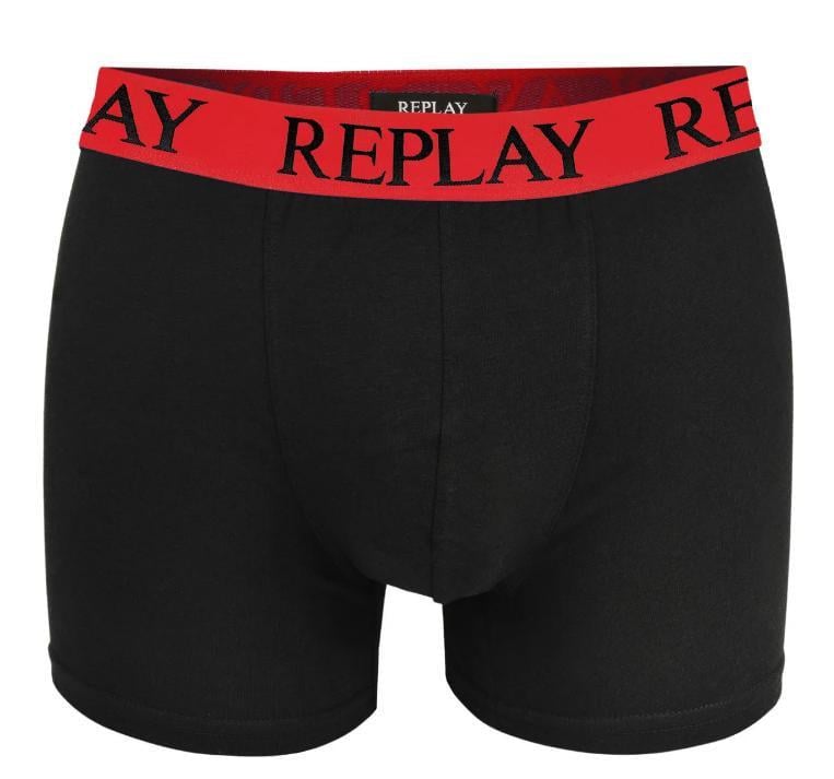 Трусы боксеры мужские анатомические Replay 2 шт. М Черный/Красный (102386333) - фото 4 Трусы боксеры мужские анатомические Replay 2 шт. М Черный/Красный (102386333) - фото 4