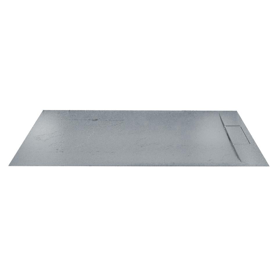 Душевой поддон DiMARCO DM4С002GR Ardesia прямоугольная структура каменная 120x90x3 см Серый (77434)