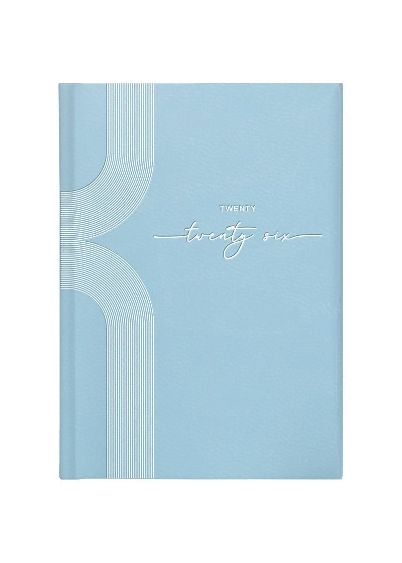 Офисный ежедневник карманный Brunnen 2026 Torino Trend Голубой (73-736 38326)