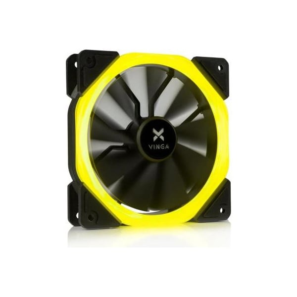 Кулер Vinga LED fan-01 Yellow