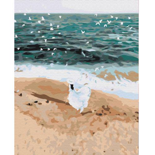 Картина по номерам Фигура на побережье 40х50 см (198036) Картина по номерам Фигура на побережье 40х50 см (198036)