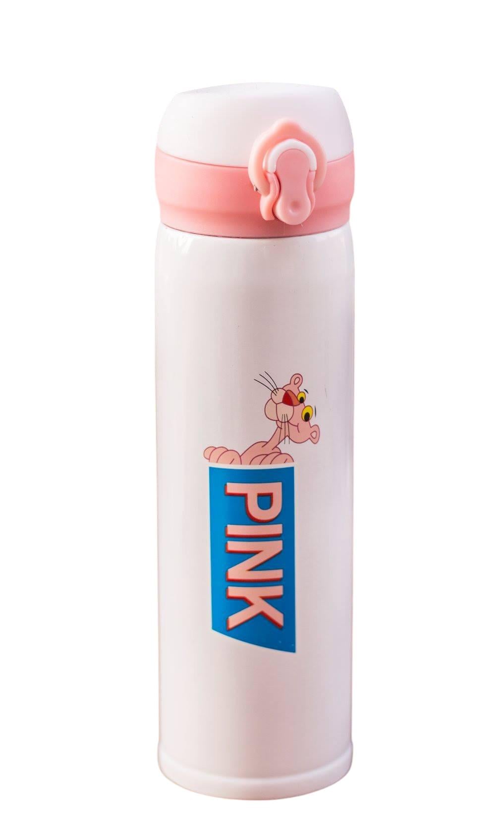 Термокружка для детей PINK PANTHER Ver 1 с поилкой 450 мл Розовый (25468434)