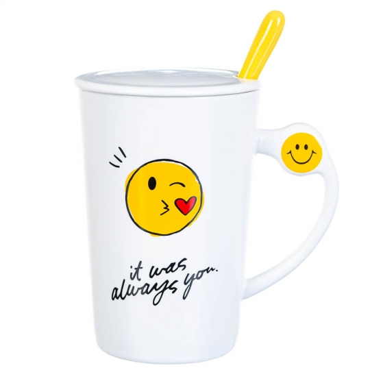 Кружка Смайлы 8200-016 300 мл