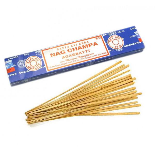 Аромапалочки Nag Champa Plus пыльцевые (21799k-MZ)