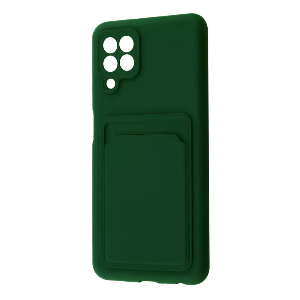 Чехол-накладка для телефона WAVE Colorful Pocket Samsung Galaxy A22/M22/M32 Dark green