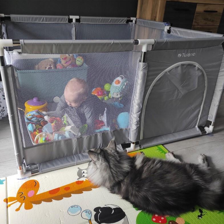 Манеж детский Сейф 130х130 см (RCK-459) - фото 12