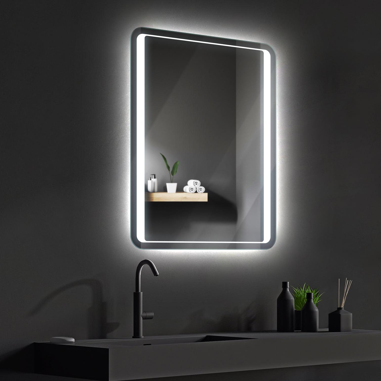 Зеркало Dim Dzerkal MOLA с LED-подсветкой 80х120 см (8201)