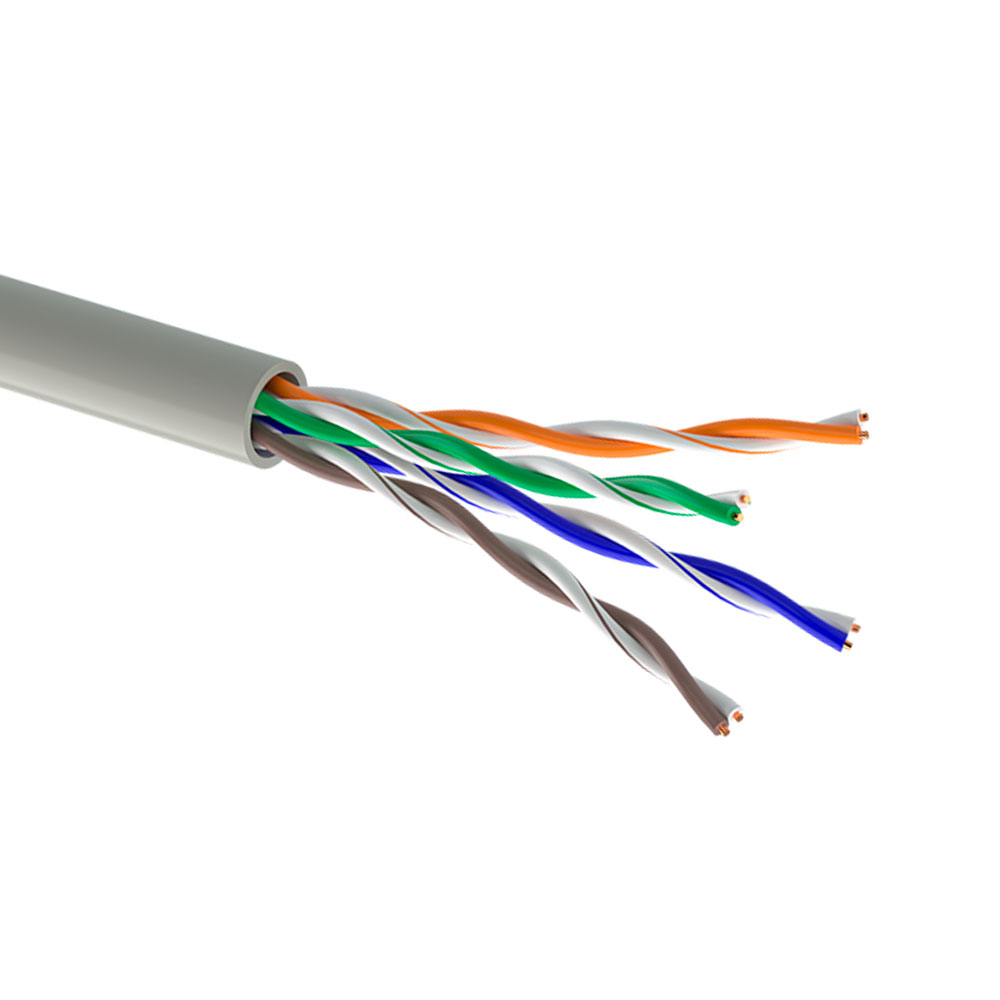 Кабель внутренний Одескабель КПВ-ОП 350 4х2х0,51 U/UTP витая пара cat.5Е медный 305 м (26498584)