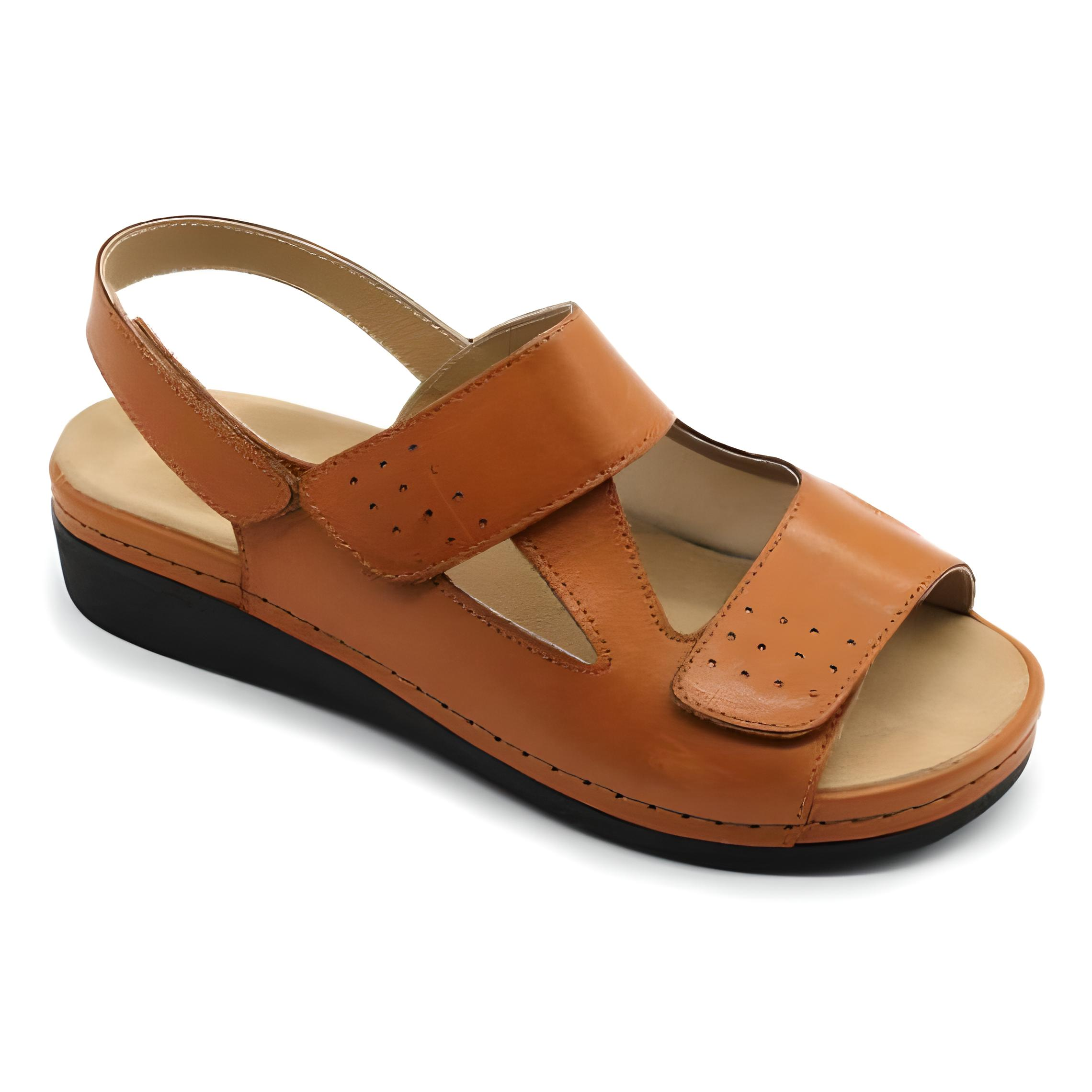 Женские сандалии кожаные Leon 5020 р. 40 Лососевый