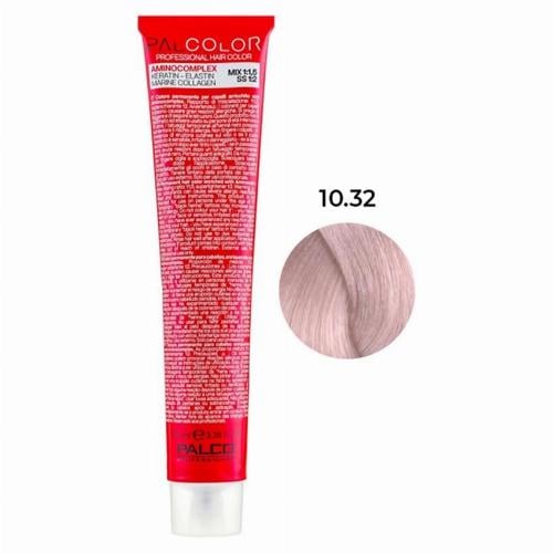 Крем-краска для волос PALCO с комплексом аминокислот 100 мл 10.32 платиновый фиолетовый блонд золотистый (2515855957)