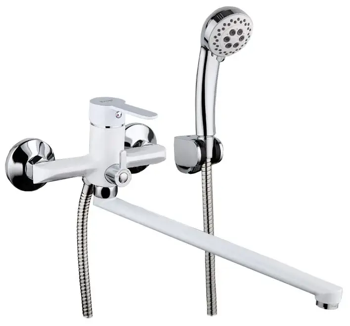 Смеситель для ванны Frap F2241 Белый/Хром (1033658)