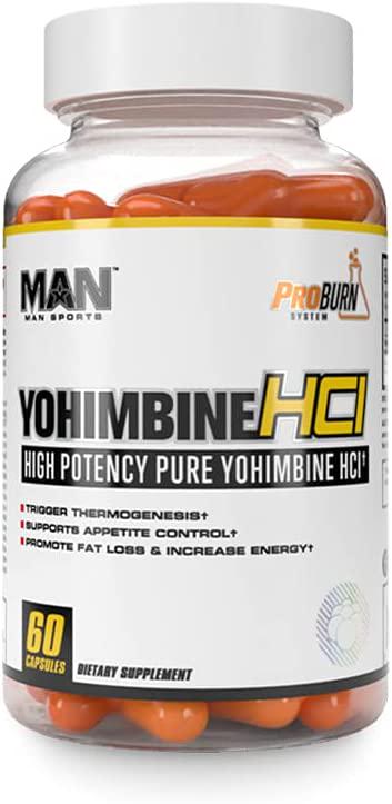 Жироспалювач MAN Sports Yohimbine HCl 3 мг 60 кап. (1139)