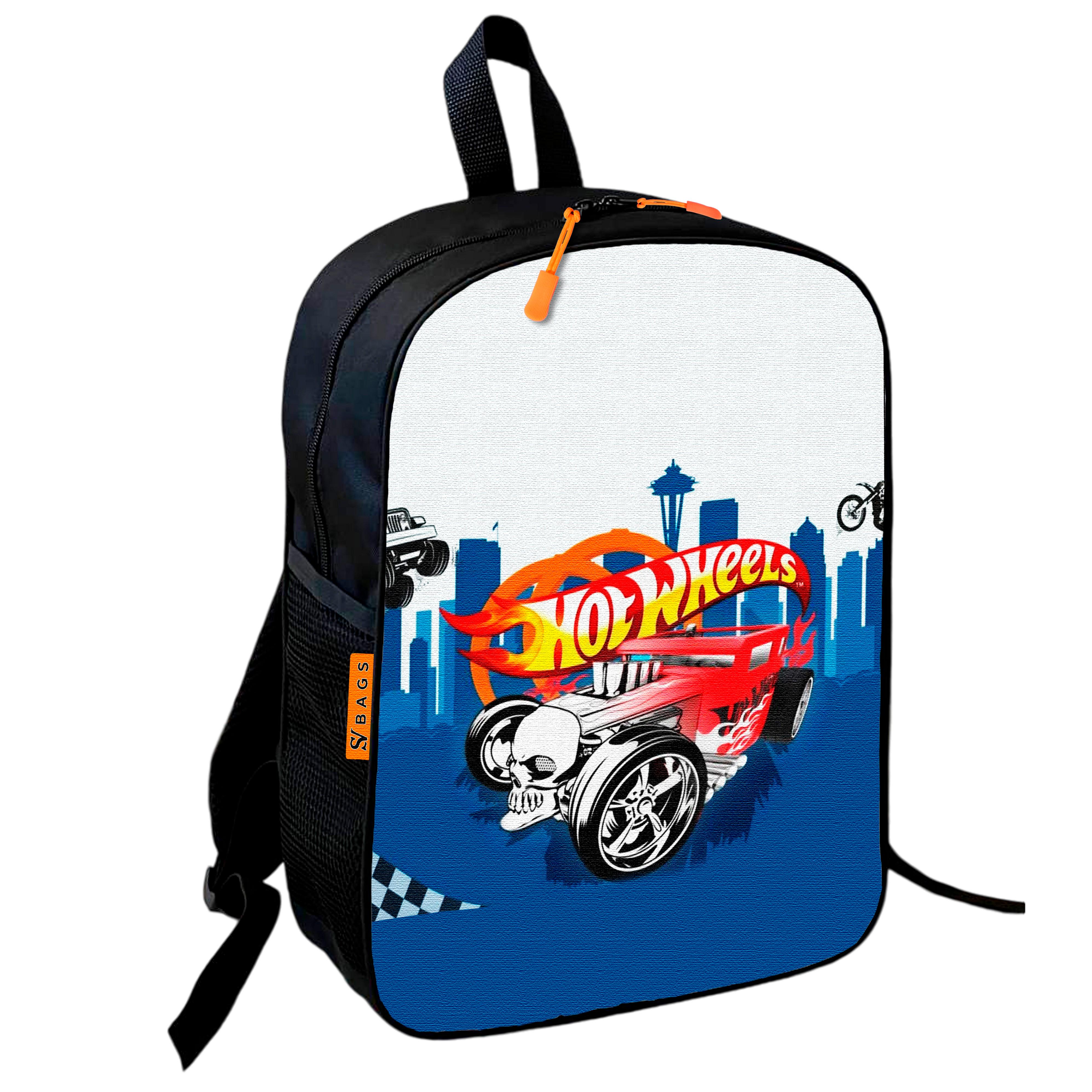 Школьный рюкзак детский Hot Wheels для мальчика 36х27 см (0746)