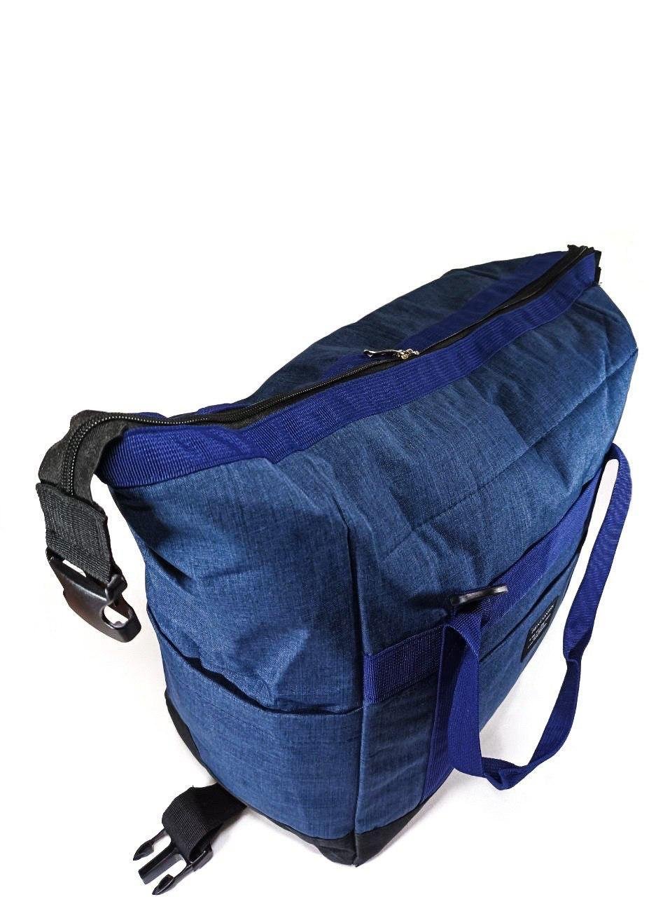 Термосумка-холодильник 30 Л (28-38*37*22 см), синяя с регулируемым объемом - фото 2 Термосумка-холодильник 30 Л (28-38*37*22 см), синяя с регулируемым объемом - фото 2