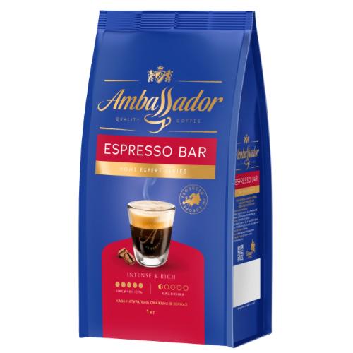 Кава в зернах Ambassador Espresso Bar 1 кг (655) Кава в зернах Ambassador Espresso Bar 1 кг (655)