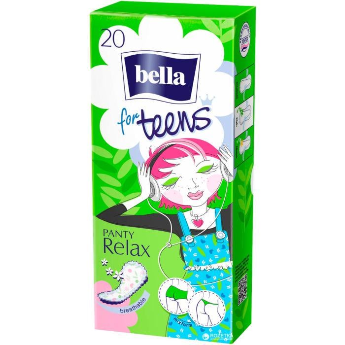 Прокладки щоденні Bella Teens RELAX green tea deo 20 шт. (5900516311605)