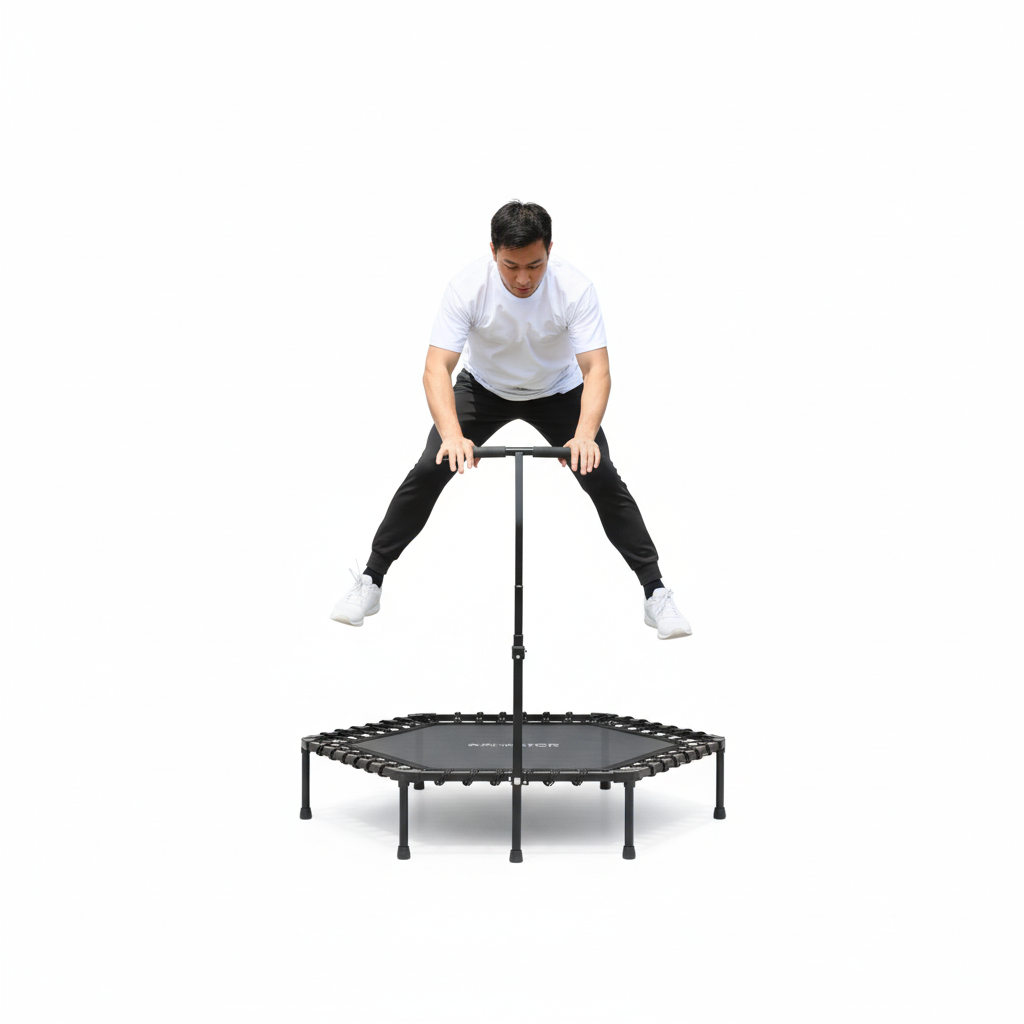 Батут MS 3256 с поручнем (28807003) - фото 3 Батут MS 3256 с поручнем (28807003) - фото 3