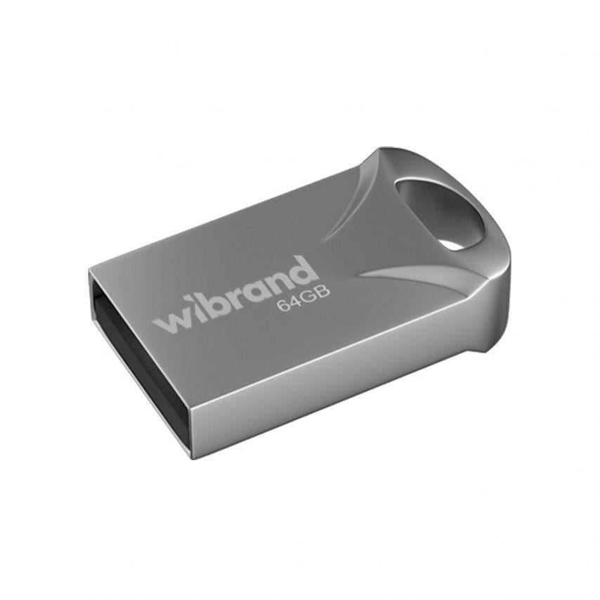 Флэш-память USB Wibrand Hawk 64 GB/USB 2,0 Silver Флэш-память USB Wibrand Hawk 64 GB/USB 2,0 Silver