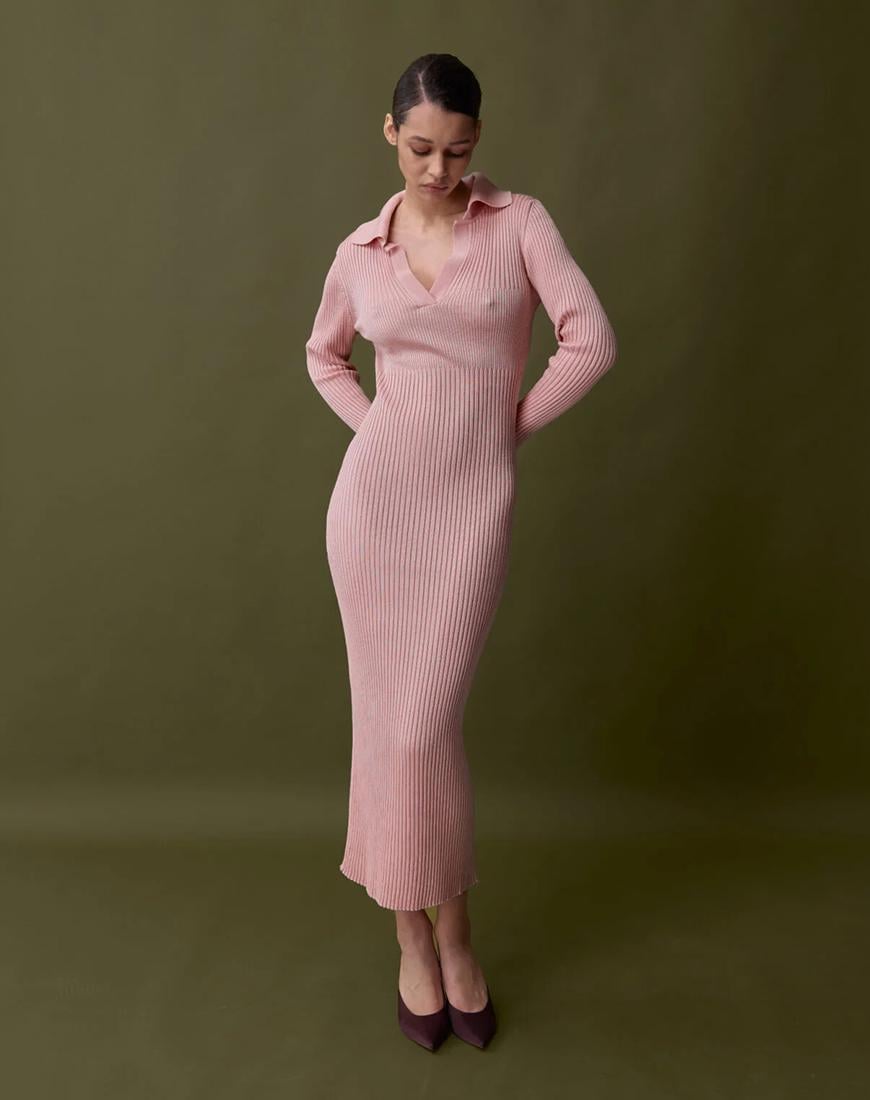 Сукня-поло MERJ рожева One size Сукня-поло MERJ рожева One size
