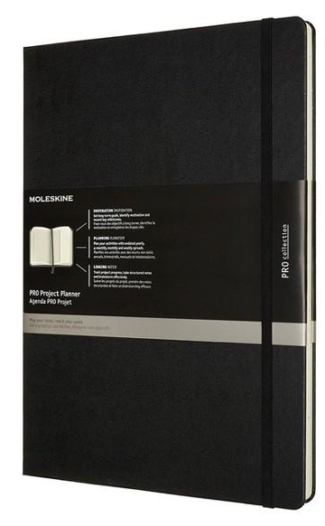 Блокнот-планер проектов Moleskine PRO А4 Черный (DHBPRO5YX)