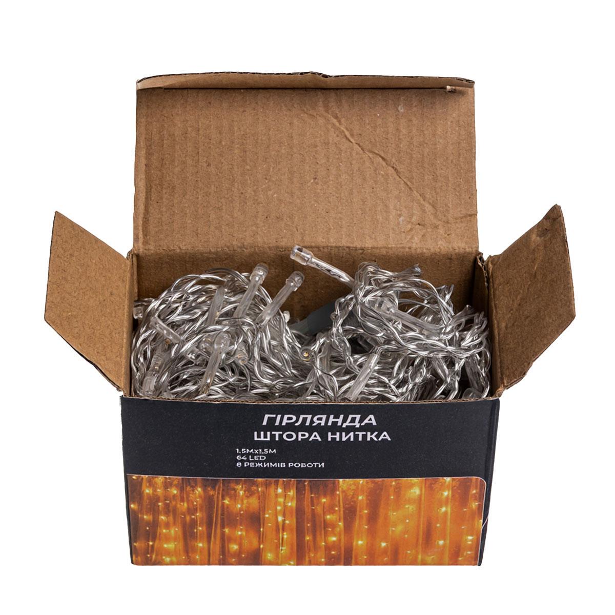 Гірлянда кімнатна ZWM1564LEDY Теплий Білий (29912950) - фото 4