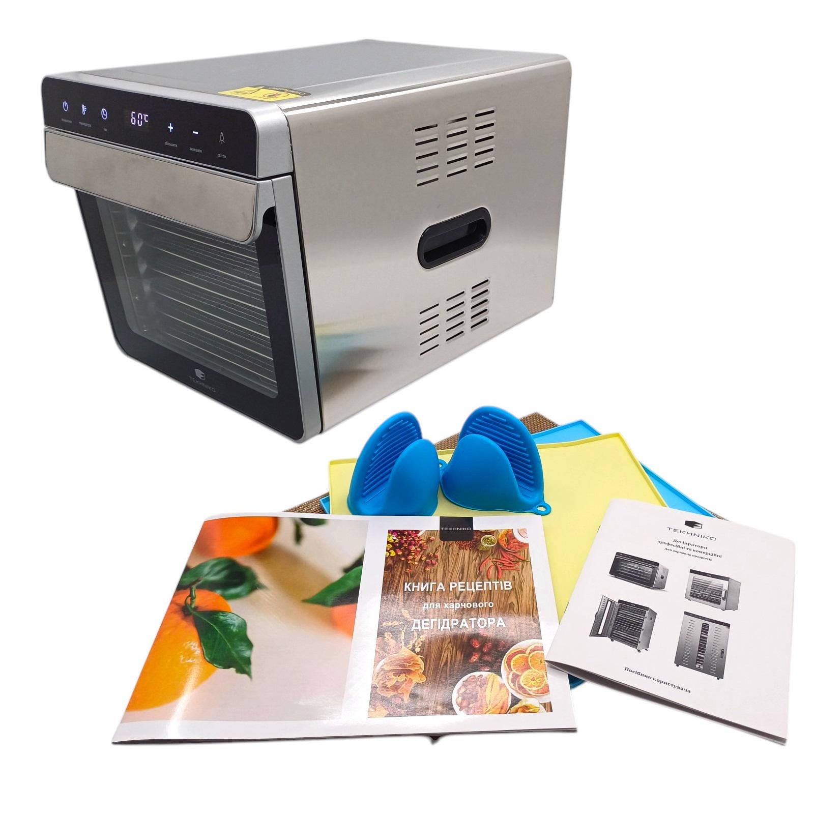 Дегідратор професійний Tekhniko DH-08A-SS на 8 лотків - фото 2