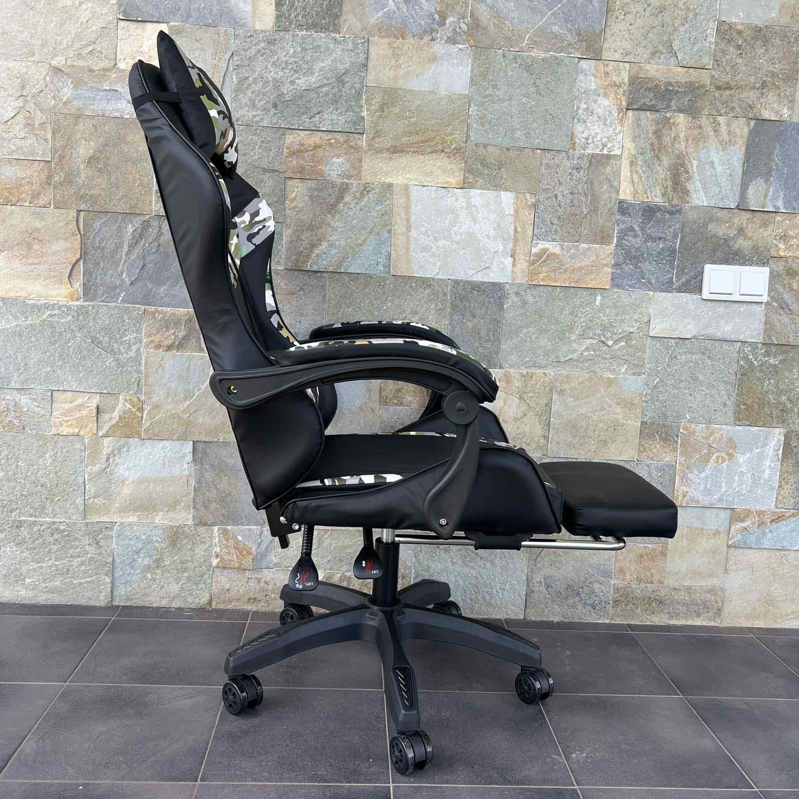 Кресло геймерское Prestige 730 moro Черно-зеленый камуфляж - фото 4 Кресло геймерское Prestige 730 moro Черно-зеленый камуфляж - фото 4