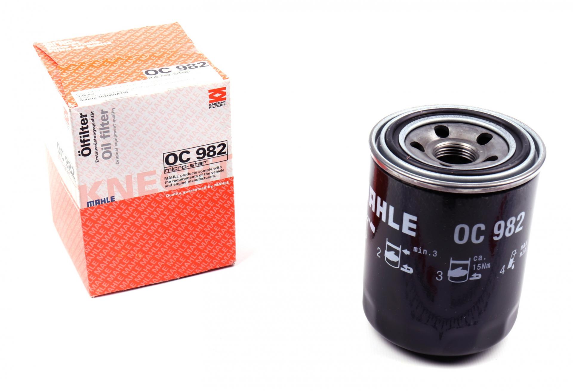Фильтр масляный KNECHT для Subaru 2,0D 08- (OC 982)