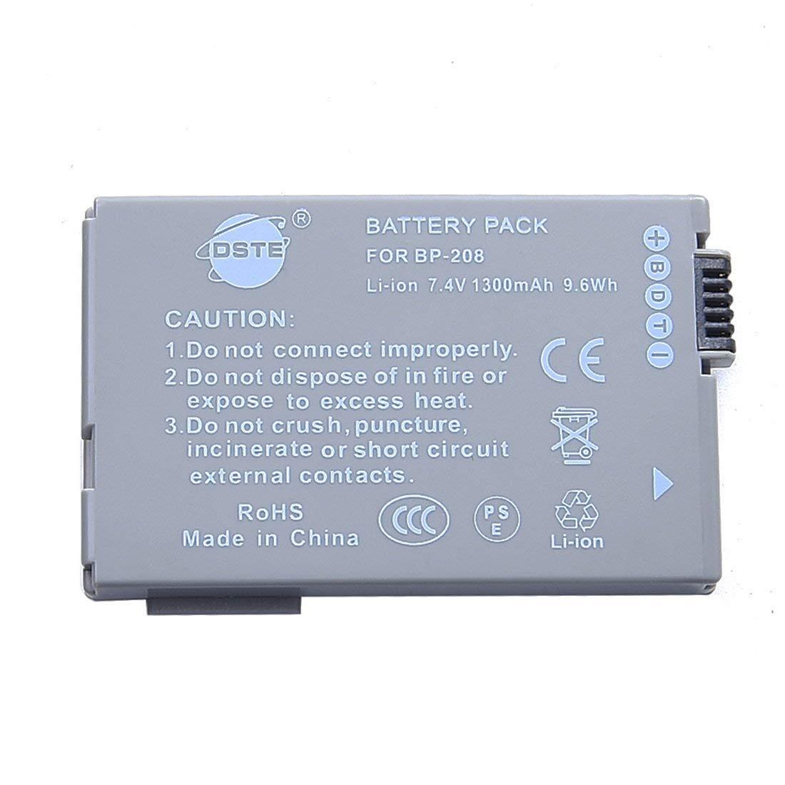 Аккумулятор для камер Canon BP-208 BP-308 аналог 1300 ma Аккумулятор для камер Canon BP-208 BP-308 аналог 1300 ma