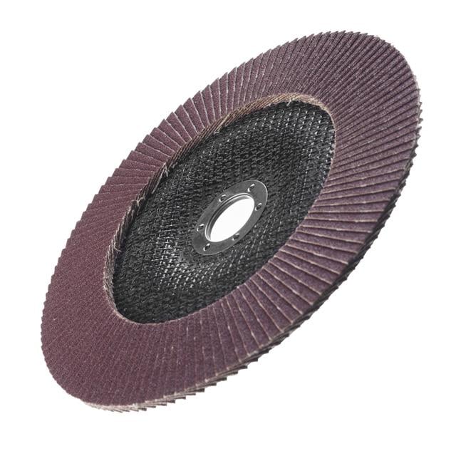 Диск шліфувальний пелюстковий Intertool 180x22 мм зерно K120 (BT-0232) - фото 4