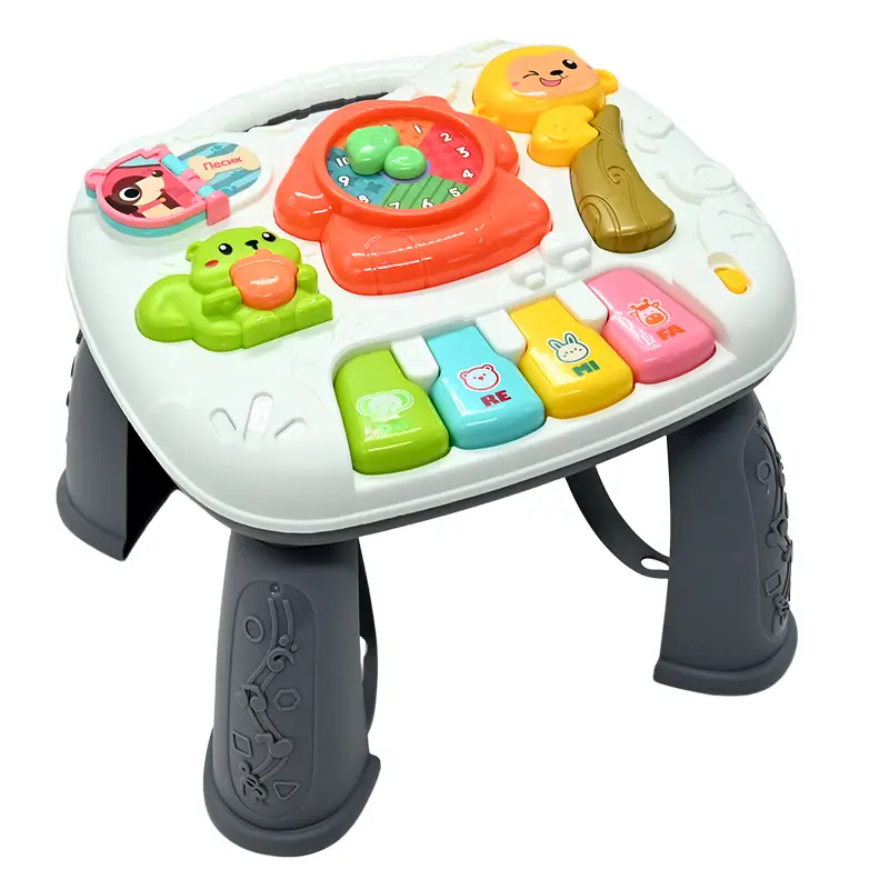 Игрушка для малышей Музыкальная играйка интерактивная Серый (250753)