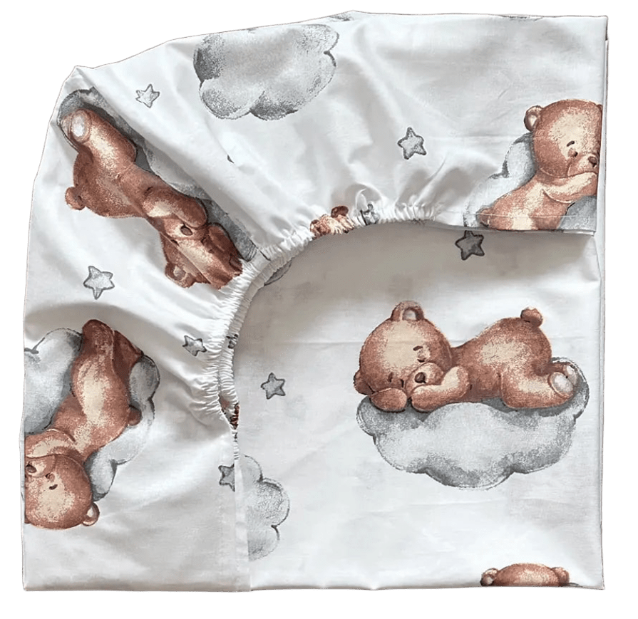 Простыня детская на резинке 120х60 см (2420884957)