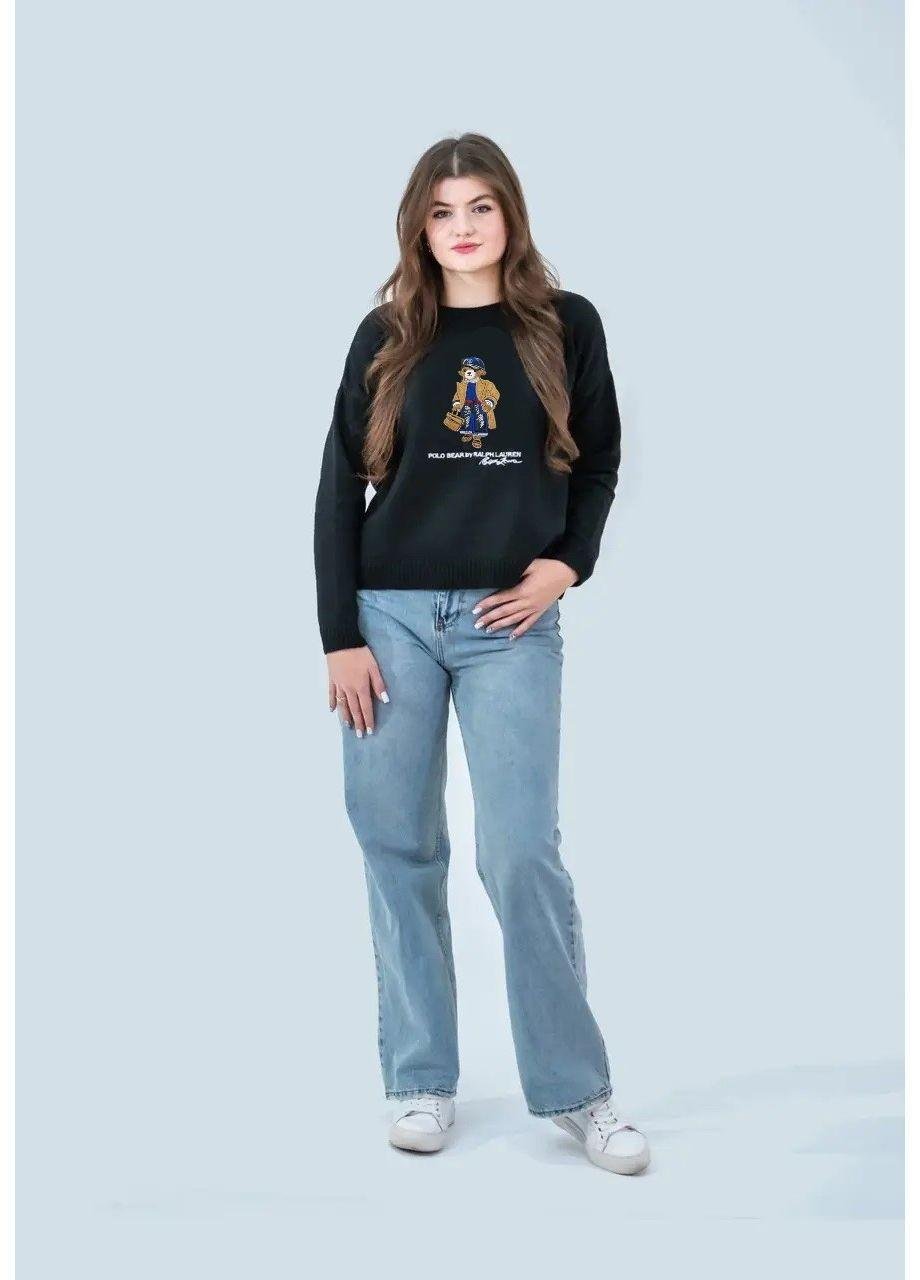 Светр жіночий Ralph Lauren POLO Bear PLF-3172BL S р. 42 (PLF-3172BL S(42)) - фото 2