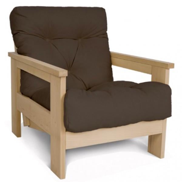 Крісло Woodman Mexico з опускною спинкою з масиву дерева без покриття Коричневий - фото 1 Крісло Woodman Mexico з опускною спинкою з масиву дерева без покриття Коричневий - фото 1