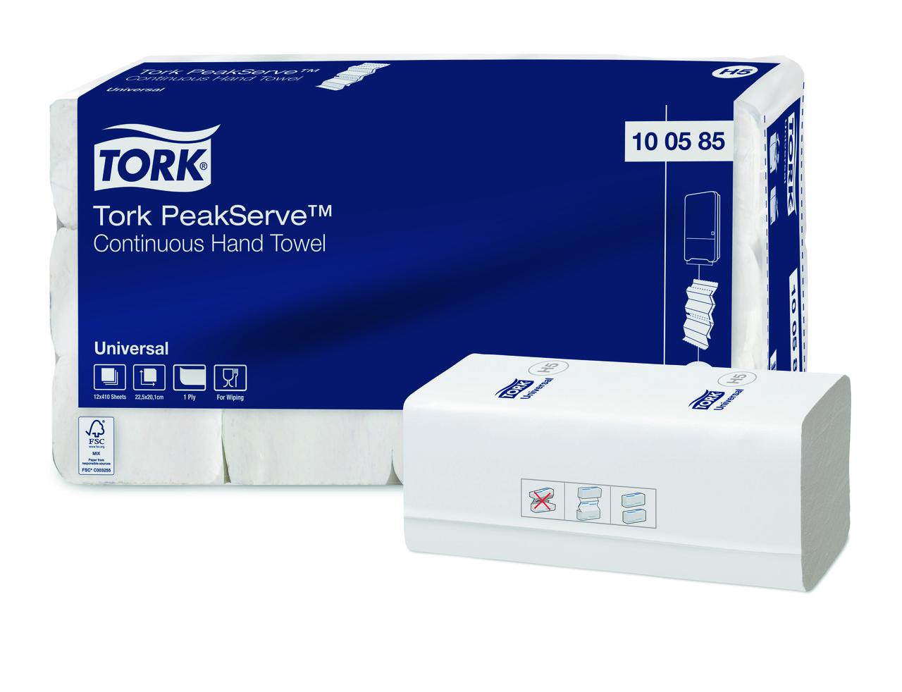 Листові рушники Tork PeakServe з безперервною подачею (100585) - фото 2