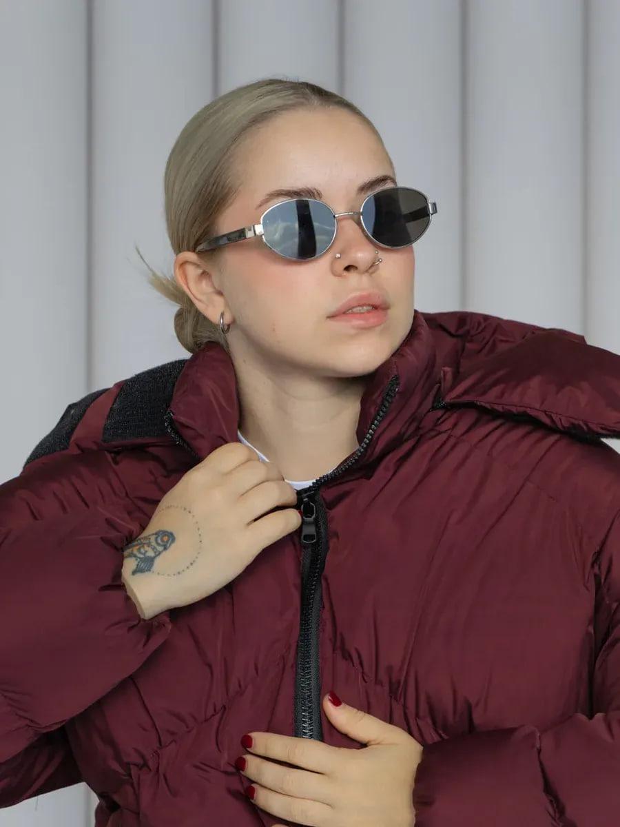 Пуховик жіночий Quadro зимовий до -15°С з капюшоном оверсайз L/XL Бордовий (26531/5/2) - фото 10 Пуховик жіночий Quadro зимовий до -15°С з капюшоном оверсайз L/XL Бордовий (26531/5/2) - фото 10