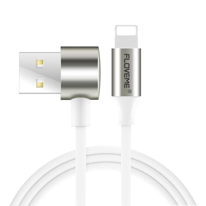 Кабель Floveme Double Side Cable YXF71054 USB-Lightning MicroUSB 1 м Белый Кабель Floveme Double Side Cable YXF71054 USB-Lightning MicroUSB 1 м Белый