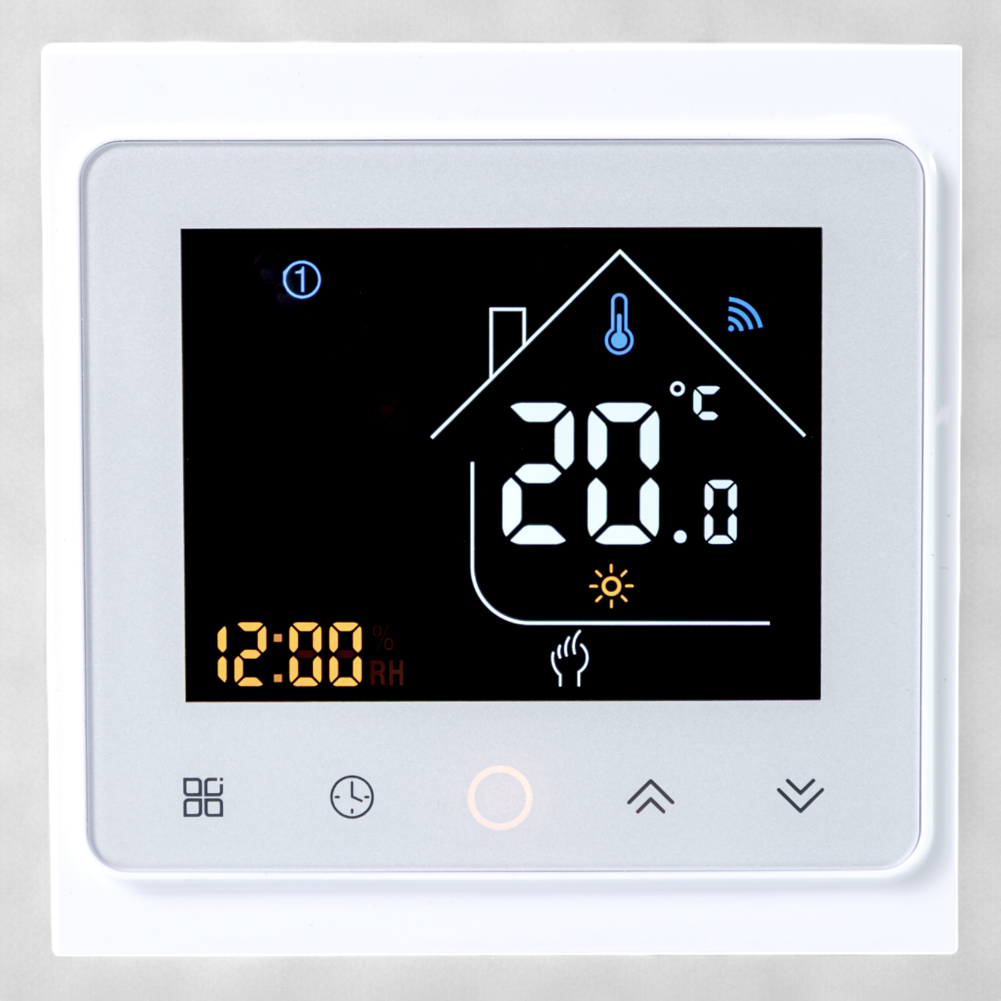 Термостат з ZigBee управлінням Tervix Pro Line для водяної/електричної теплої підлоги (TRV-117141)