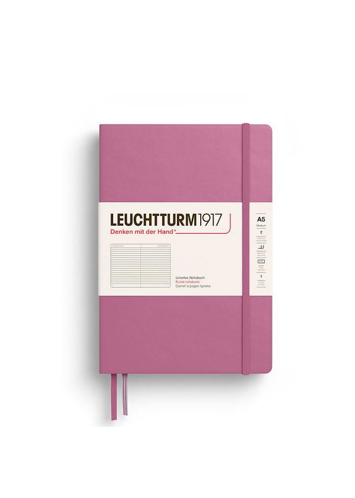 Блокнот Leuchtturm1917 середній лінія Dusty Rose (372186) - фото 1 Блокнот Leuchtturm1917 середній лінія Dusty Rose (372186) - фото 1