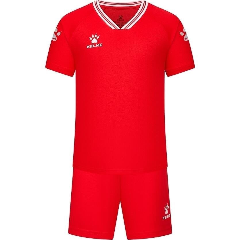 Комплект футбольной формы детский Kelme FARO 150 см Красный (8451ZB3246.9600)