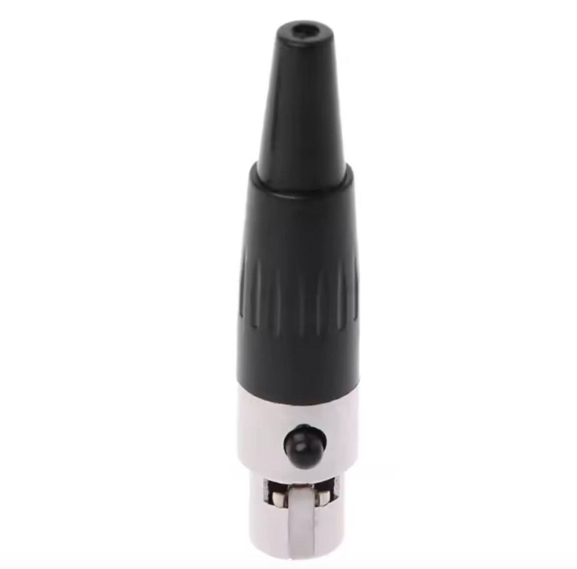 Аудиоразъем профессиональный mini XLR SA101-3P никель 3 контакта для монтажа на кабель диаметром 2,0-3,5 мм (000048284)
