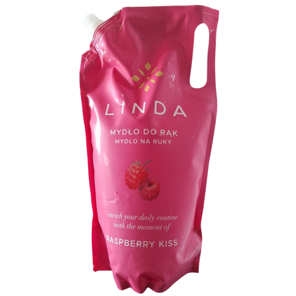 Крем-мыло жидкое Linda Малина 1 л (254645) Крем-мыло жидкое Linda Малина 1 л (254645)