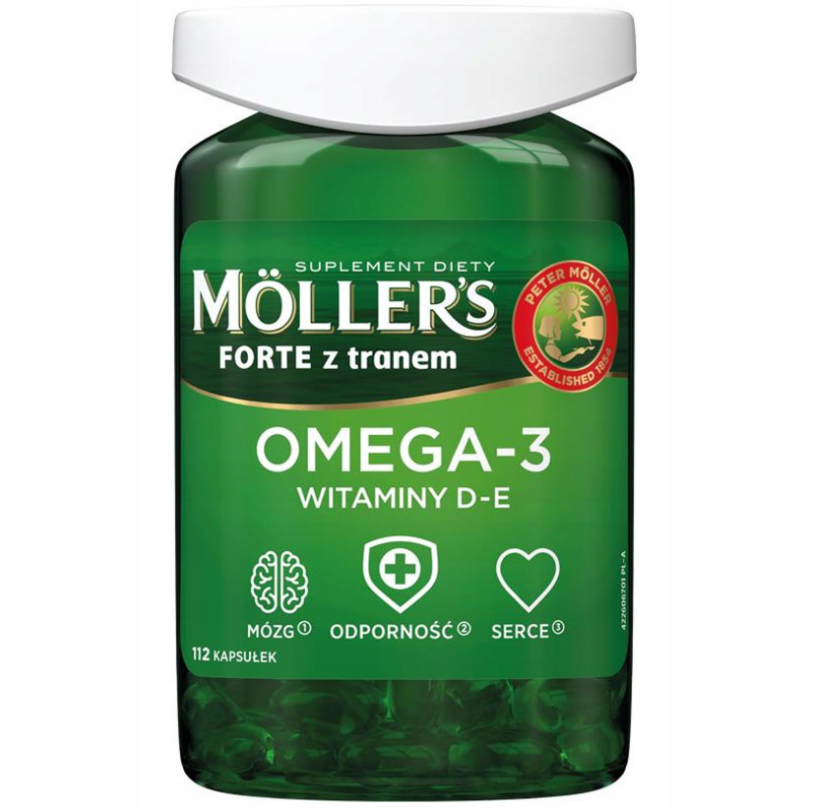 Рыбий жир в капслах Mollers 112 шт. (15175084)